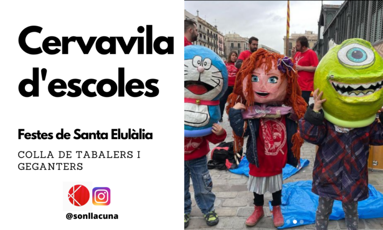 Festes de Santa Eulàlia: Cercavila de gegants infantils i #SonLlacuna