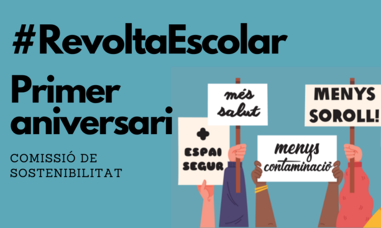 Un any de #RevoltaEscolar