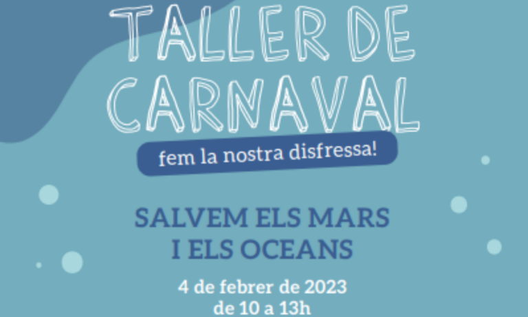 Comparsa de carnaval 2023: Taller per la confecció de la disfressa
